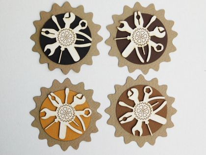 Мъжки елементи - Инструменти - 4  бр.