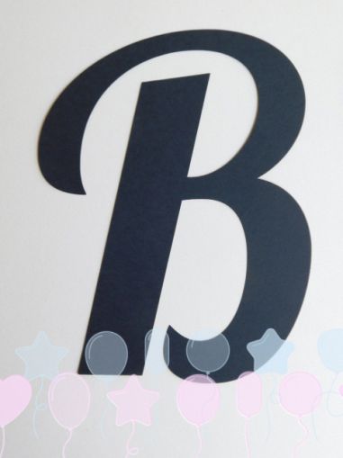 Букви за банер - В - 1 бр.