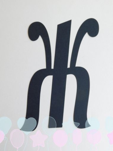 Букви за банер - Ж - 1 бр.