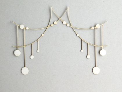 Гирлянд с топки двоен - 2 бр.