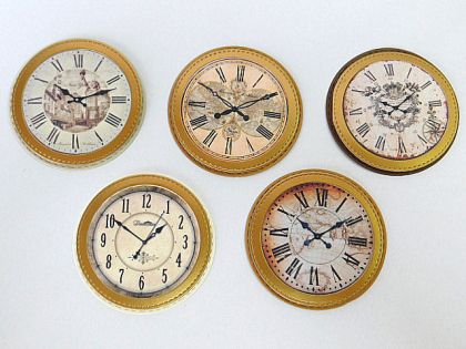 3D Часовници - 5 бр.
