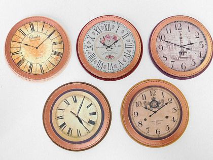 3D Часовници - 5 бр.