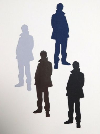 Елементи от хартия - Мъже - 4 елемента