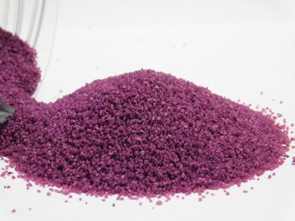 Цветен декоративен пясък - Purpul - 60 гр.