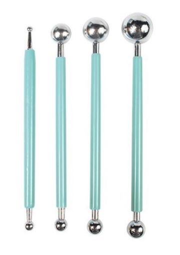 Инструменти за релеф и моделиране Couture Creation- Modelling Ball Tools  - 4 бр.