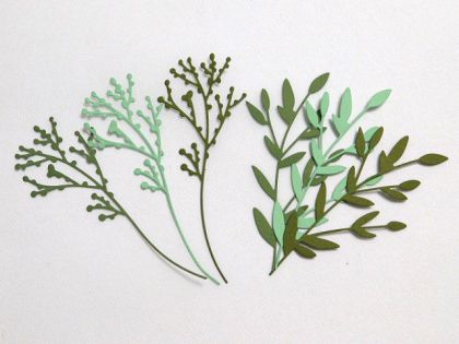 Клонки зелени - 6 бр.