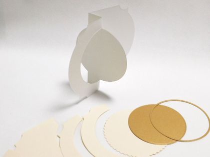 Заготовки за картички - Swing Card - 1 бр.