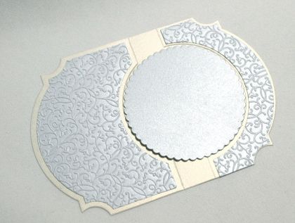 Перлени Заготовки за картички - Swing Card - 1 бр.