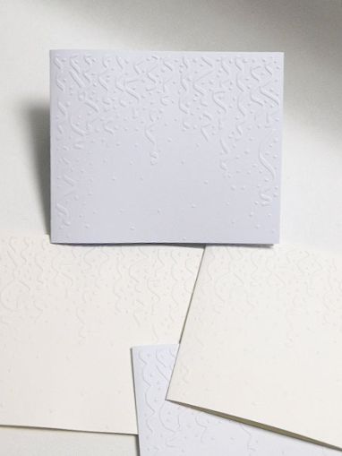 Релефни заготовки за картички -  Сelebration - 4 бр.