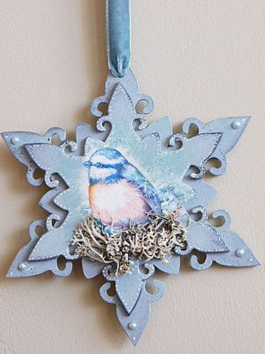 Декорация Пано - Снежинка