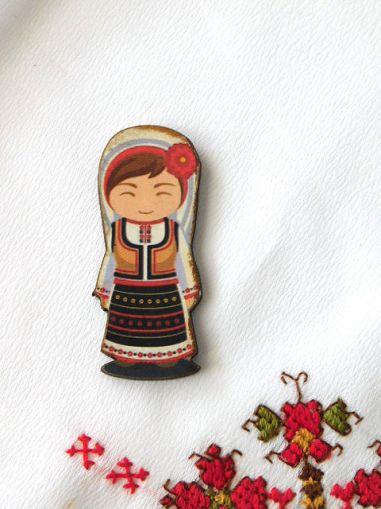 Мома - 4,50 х 1,80 см - 1 бр.