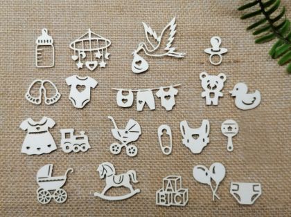 Бебешки истории - 4,00 х 4,00 см - 20 бр.