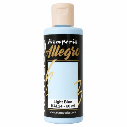 Акрилна боя Stamperia Allegro - Light blue - 60 мл.