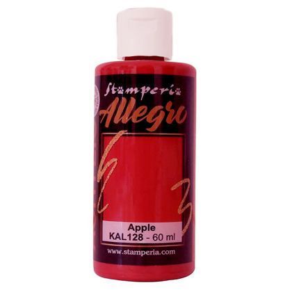 Акрилна боя Stamperia Allegro - Apple - 60 мл.