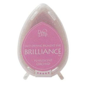Бързосъхнещ пигментен тампон - BRILLIANCE - Pearlescent Orchid