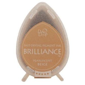 Бързосъхнещ пигментен тампон - BRILLIANCE - Pearlescent Beige