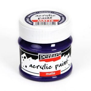 Акрилна боя мат - аметист - 50мл.