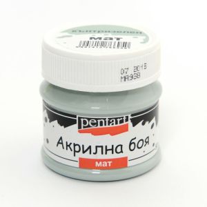 Акрилна боя мат - кънтризелен - 50мл.