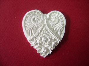 Сърце - 5х4,5см.