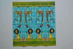 Салфетка 22 х 21.5см. Animals Garden 051563