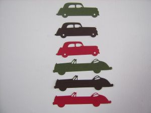 Ретро автомобили - 6бр.