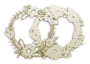 Рамка 3D Венец цветя