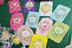 3D Стикери - Baby carriage #2 - 4бр.