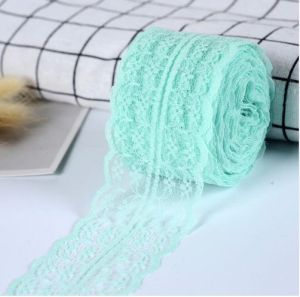 Дантела - Жълто-оранжева - 1м.