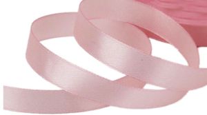 Панделка сатен - пепел от рози - 10м.