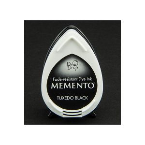 Бързосъхнещ пигментен тампон - Memento- Tuxedo Black / Смокинг черно