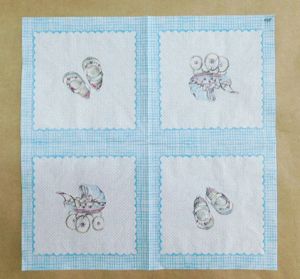 Салфетка FOR MY LITTLE BABY light Blue - 778749