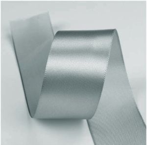 Панделка сатен - Оловно сиво- 10 м №44
