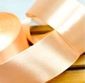 Панделка сатен - Праскова - 10 м. №29