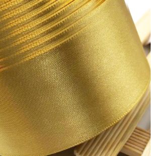 Панделка сатен - Старо злато - 10 м №10