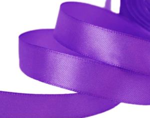 Панделка сатен - Аметист Лилаво - 10 м. №34