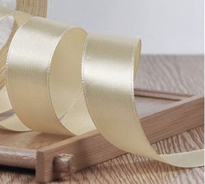 Панделка сатен - Пясък - 10 м №06
