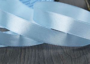 Панделка сатен - Небесно синьо - 10 м №92