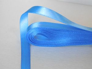 Панделка сатен - Лазурно синьо - 10 м.  №93