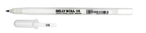 Гел химикал Gelly Roll SAKURA JAPAN - бял, 0.8 мм