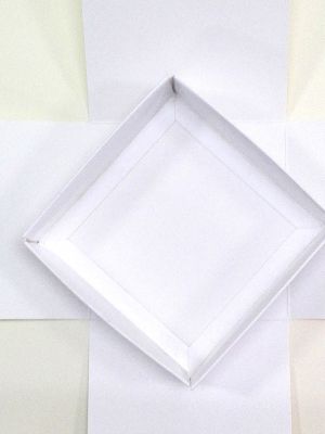 Заготовки за експлоадиращи кутии - 2 бр.- Бяло