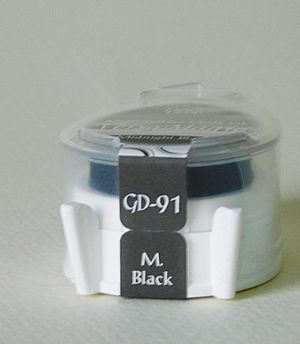 Пигментно-тебеширен тампон - Midnight Black - Versa Magic