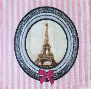 Салфетка Paris Deluxe creame rose 007869
