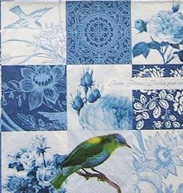 Салфетка Natural blue 21686