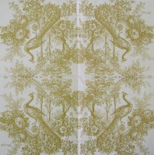 Салфетка Peacock gold 1331055