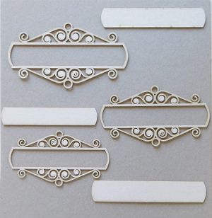 Рамка Орнаменти - 3 размера с основи