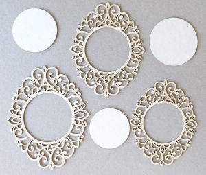 Рамка Орнаменти - 3 размера с основи