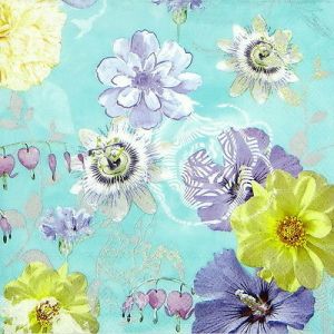 Салфеткa Bloomy Delight light blue 572749