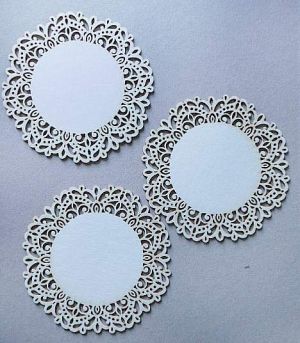 Рамка кръгла -  3 бр.