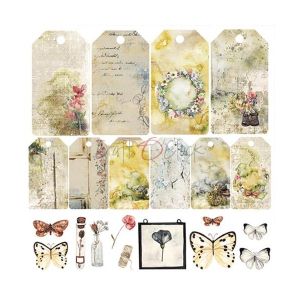 Комплект дизайнерска хартия - SUMMER CHARM - 18 листа