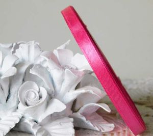 Панделка Сатен - Тъмна циклама - 5 м.